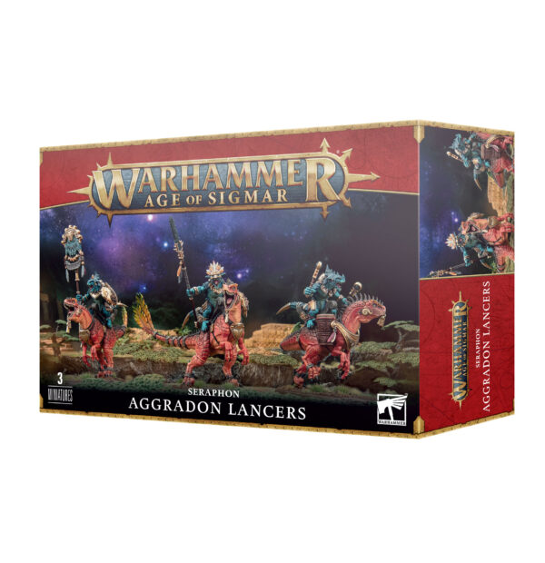 Warhammer AOS: Seraphon: Aggradon Lancers