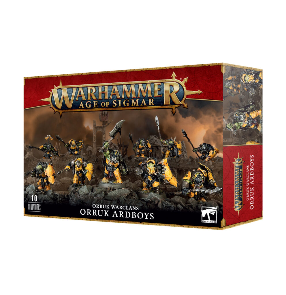 Warhammer AOS: Orruk Ardboyz